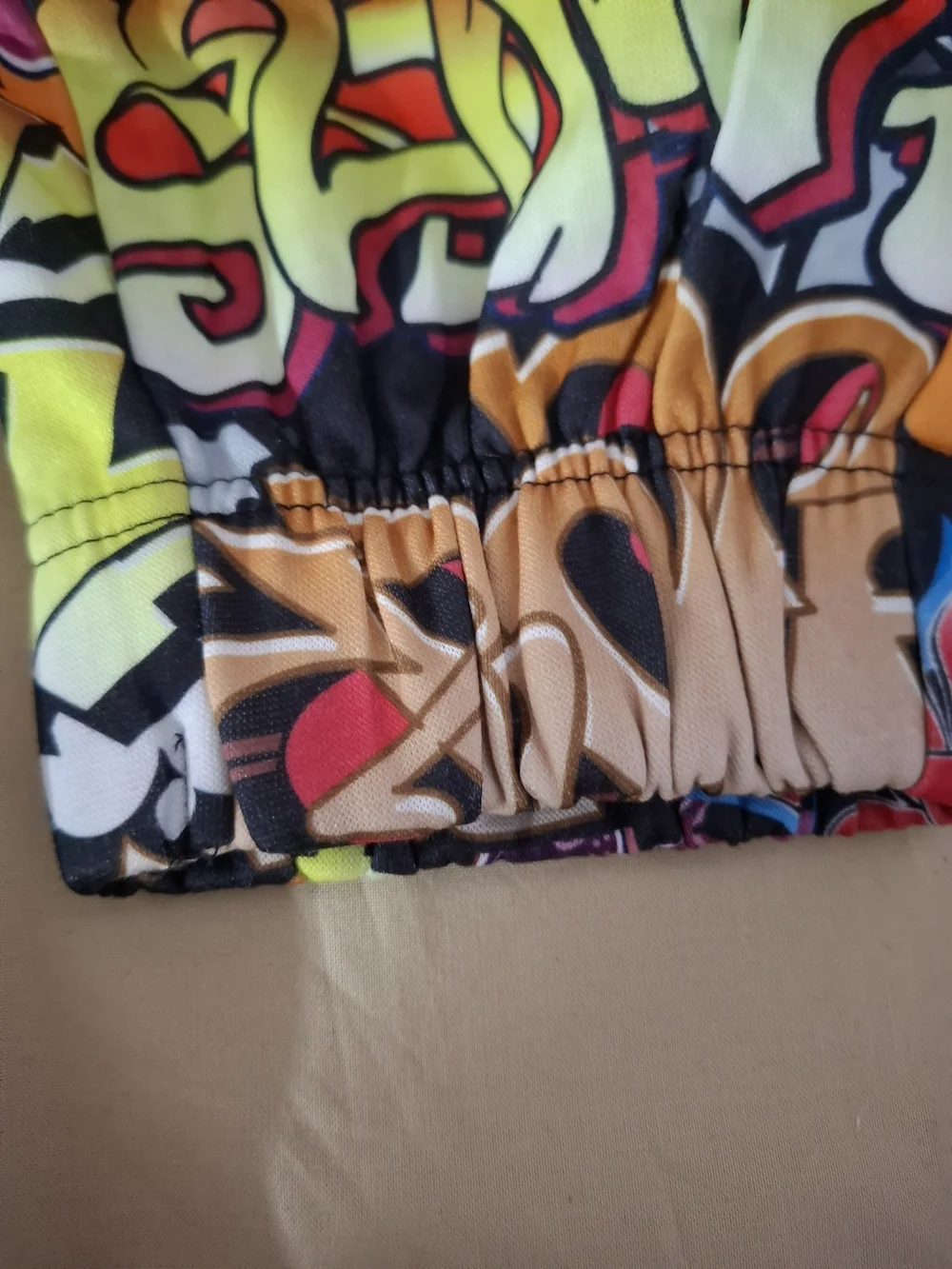 Multicolor Graffiti Print Jogger Sweatpants - Bold Streetwear